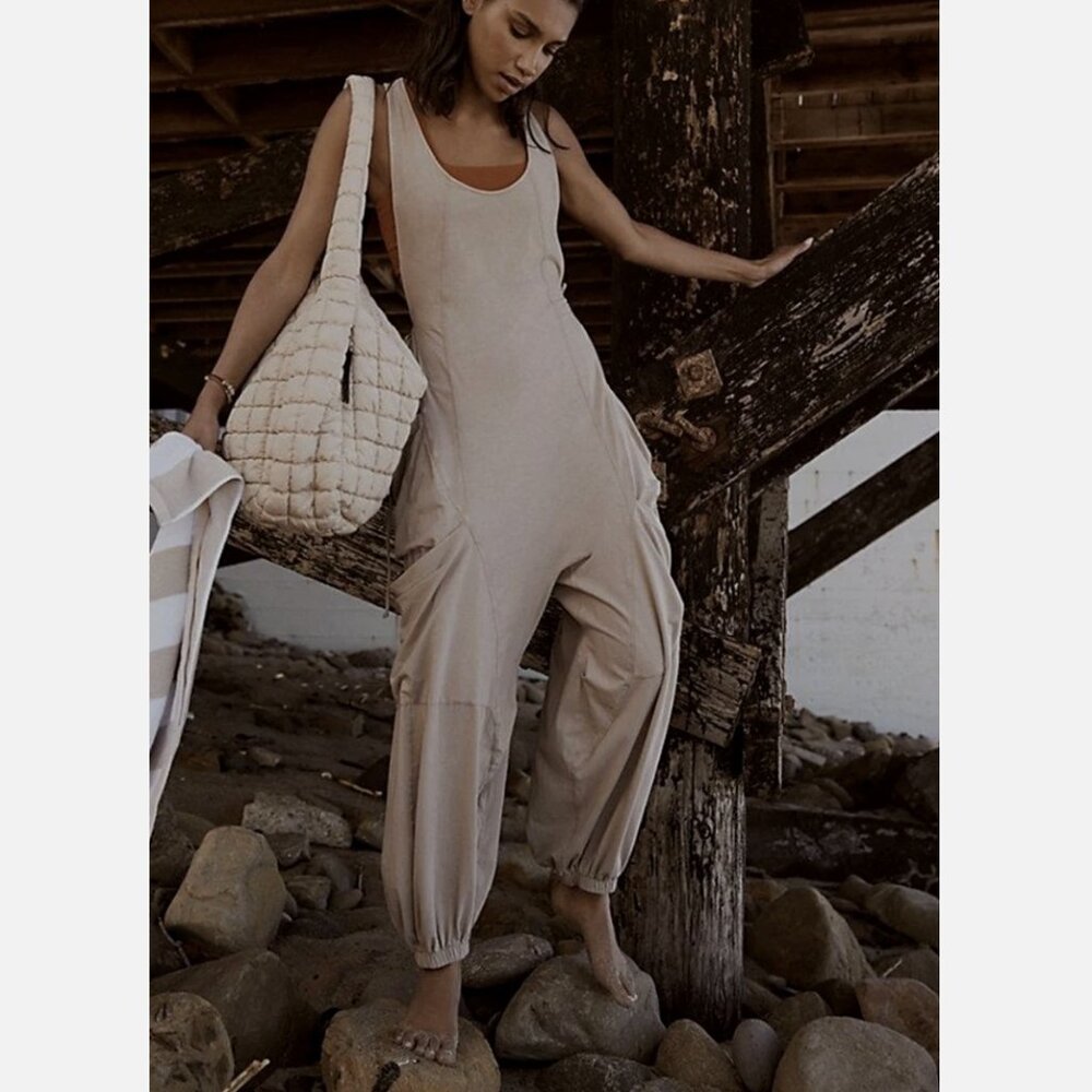 Free People Movement Kelp Side Pockets Infinity Onesie